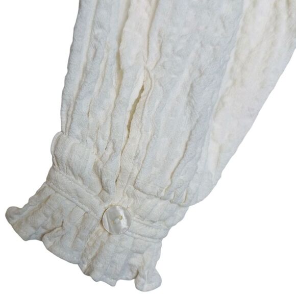 Lost Ink floral mini retro dress from ASOS size 8 pastel cotton puff sleeves - Picture 10 of 15